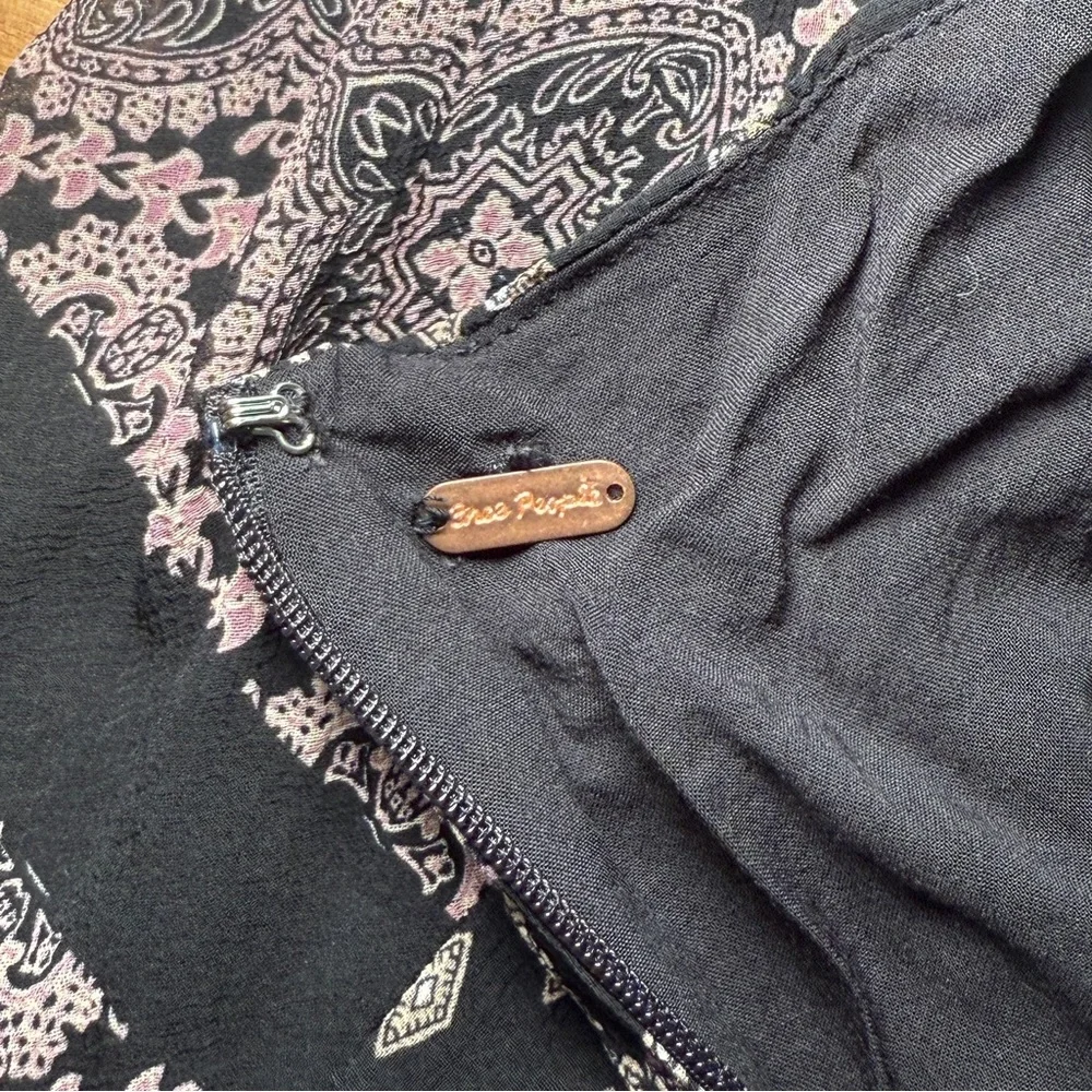 Free People Seven Wonders Mini Boho Dress